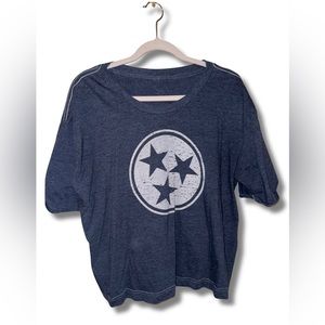 Tennessee Tristar Cropped Tee